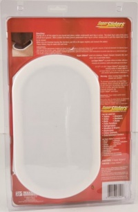 Waxman 4704095N 9-1/2-Inch by 5-3/4-Inch Reusable Oval EZ Sliders, White Waxman 4704095N 9-1/2-Inch by 5-3/4-Inch Reusable Oval EZ Sliders, White