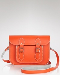 The Cambridge Satchel Company's signature bag flaunts an academic silhouette and a bright hue. This bold book bag earns top marks with kicky pleats and oxfords. The Cambridge Satchel Company's signature bag flaunts an academic silhouette and a bright hue. This bold book bag earns top marks with kicky pleats and oxfords.