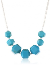 Kenneth Cole New York Urban Naturals Turquoise Geometric Bead Necklace, 21 Kenneth Cole New York Urban Naturals Turquoise Geometric Bead Necklace, 21