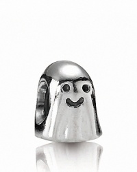 Celebrate the supernatural with PANDORA's ghost charm in sterling silver. Celebrate the supernatural with PANDORA's ghost charm in sterling silver.