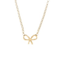 Dogeared Whispers Gold Dipped Bow Necklace Dogeared Whispers Gold Dipped Bow Necklace