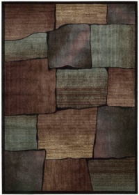 Nourison Interpretations Multi-color Abstract 2-Feet by 2.9-Feet Polyacrylic Area Rug Nourison Interpretations Multi-color Abstract 2-Feet by 2.9-Feet Polyacrylic Area Rug
