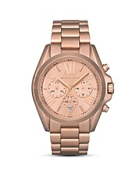 A classic timepiece in the season's most-wanted hue: rose gold. From Michael Kors. A classic timepiece in the season's most-wanted hue: rose gold. From Michael Kors.
