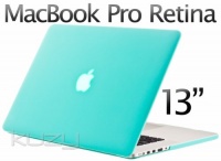 Kuzy - Retina 13-Inch TEAL Rubberized Hard Case Cover with Retina Display A1425 (NEWEST VERSION Release October 2012) MD212LL/A and MD213LL/A Kuzy - Retina 13-Inch TEAL Rubberized Hard Case Cover with Retina Display A1425 (NEWEST VERSION Release October 2012) MD212LL/A and MD213LL/A