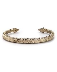 Engraved gold wraps your wrist in House of Harlow 1960's vintage-inspired style, while spiked details lend an edge. Engraved gold wraps your wrist in House of Harlow 1960's vintage-inspired style, while spiked details lend an edge.
