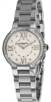 Raymond Weil Women's 5927-STS-00995 Noemia Mother-Of-Pearl Diamond Dial Watch Raymond Weil Women's 5927-STS-00995 Noemia Mother-Of-Pearl Diamond Dial Watch