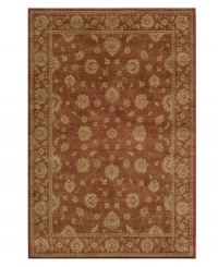 With a delicate vine-and-blossom motif inspired by ancient Persian designs, this burgundy-toned rug from Momeni is a refreshing centerpiece for your living space. Drop-stitched polypropylene creates a highly durable pile while maintaining luxurious texture and depth. With a delicate vine-and-blossom motif inspired by ancient Persian designs, this burgundy-toned rug from Momeni is a refreshing centerpiece for your living space. Drop-stitched polypropylene creates a highly durable pile while maintaining luxurious texture and depth.