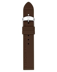 Michele Chocolate Brown Watch Strap, 16mm Michele Chocolate Brown Watch Strap, 16mm