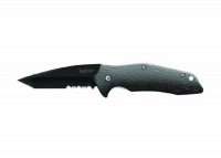 Kershaw Kuro Black Serrated Tanto Knife Kershaw Kuro Black Serrated Tanto Knife