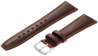 Hadley-Roma Men's MSM881RB-220 22-mm Brown Oil-Tan Leather Watch Strap Hadley-Roma Men's MSM881RB-220 22-mm Brown Oil-Tan Leather Watch Strap