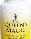 Queen's Magic Bee Pollen, Propolis & Royal Jelly , Pure All Natural, Highest Quality (Royal Jelly 1000mg, Propolis 750mg, Beepollen 1500mg) in 3 Daily Capsules