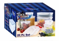 Lock & Lock HPL20BS 20-Piece Polypropylene Food-Storage Container Set Lock & Lock HPL20BS 20-Piece Polypropylene Food-Storage Container Set