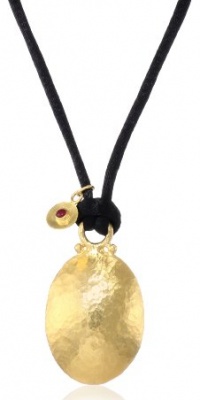 GURHAN Jordan 24K Gold Lentil Necklace