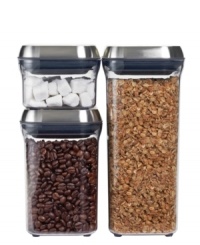 For snacks that are sure to last, these innovative pop container are the perfect storage solution. Simply press a button on the lid to activate an airtight seal that protects the food within, keeping it fresh and tasting great. For snacks that are sure to last, these innovative pop container are the perfect storage solution. Simply press a button on the lid to activate an airtight seal that protects the food within, keeping it fresh and tasting great.