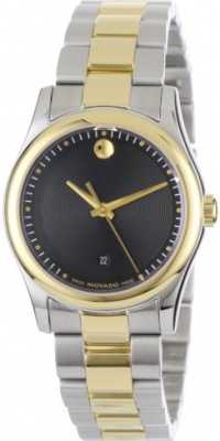Movado Women's 0606484 Movado Sportivo Two-Tone Black Museum Dial Bracelet Watch Movado Women's 0606484 Movado Sportivo Two-Tone Black Museum Dial Bracelet Watch