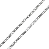 Fathers Day Gifts Bling Jewelry Men Stainless Steel Figaro Chain 4mm Necklace 24in Fathers Day Gifts Bling Jewelry Men Stainless Steel Figaro Chain 4mm Necklace 24in
