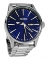 Nixon Sentry SS Watch Blue Sunray, One Size