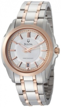 Bulova Men's 98B141 Precisionist Longwood Two-Tone Bracelet Watch Bulova Men's 98B141 Precisionist Longwood Two-Tone Bracelet Watch