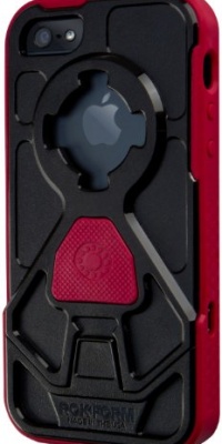 Rokform 480845 RokShield V.3 Case Kit for iPhone 5 - 1 Pack - Retail Packaging - Red Rokform 480845 RokShield V.3 Case Kit for iPhone 5 - 1 Pack - Retail Packaging - Red
