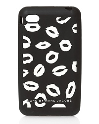MARC BY MARC JACOBS hits print with this iPhone 4 case. Made from durable silicone and splashed in playful kisses, it's totally on our list. MARC BY MARC JACOBS hits print with this iPhone 4 case. Made from durable silicone and splashed in playful kisses, it's totally on our list.