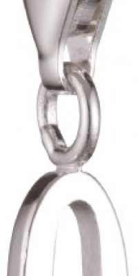 VINANI brand Germany 925 Sterling Silver Charm Pendant Number 0 / Zero shiny Digit HNZU VINANI brand Germany 925 Sterling Silver Charm Pendant Number 0 / Zero shiny Digit HNZU