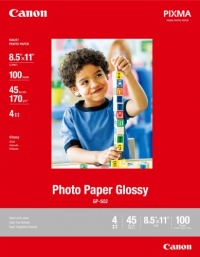 Canon Photo Paper Glossy, 8.5 x 11 Inches, 100 Sheets (0775B024) Canon Photo Paper Glossy, 8.5 x 11 Inches, 100 Sheets (0775B024)