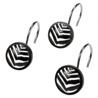 Zebra Shower Curtain Hooks Zebra Shower Curtain Hooks