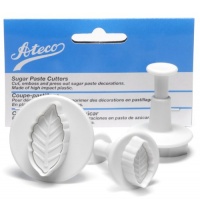 Ateco Set of 3 Sugar Paste Narrow Leaf Cutters Ateco Set of 3 Sugar Paste Narrow Leaf Cutters