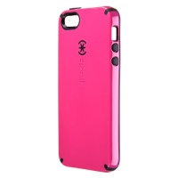 Speck Products CandyShell Glossy Case for iPhone 5 - Retail Packaging - Raspberry/Black Speck Products CandyShell Glossy Case for iPhone 5 - Retail Packaging - Raspberry/Black