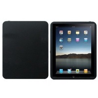 First Generation Apple iPad Black Silicone Case with Free Screen Protector First Generation Apple iPad Black Silicone Case with Free Screen Protector