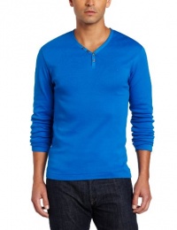 French Connection Men's Long Sleeve Basic Henley Shirt French Connection Men's Long Sleeve Basic Henley Shirt