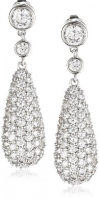 CZ By Kenneth Jay Lane Pave Teardrop Earrings CZ By Kenneth Jay Lane Pave Teardrop Earrings