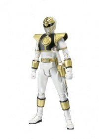 Bandai Tamashii Nations Mighty Morphin Power Rangers White Ranger S.H. Figuarts Action Figure Bandai Tamashii Nations Mighty Morphin Power Rangers White Ranger S.H. Figuarts Action Figure