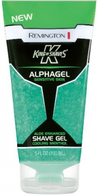 Remington King of Shaves Alphagel Cooling Menthol Shave Gel 5 oz. (Pack of 2) Remington King of Shaves Alphagel Cooling Menthol Shave Gel 5 oz. (Pack of 2)