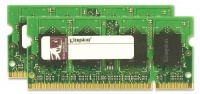 Kingston Apple 4GB Kit (2x2GB Modules) 800MHz DDR2 SODIMM iMac and Macbook Memory (KTA-MB800K2/4GR) Kingston Apple 4GB Kit (2x2GB Modules) 800MHz DDR2 SODIMM iMac and Macbook Memory (KTA-MB800K2/4GR)