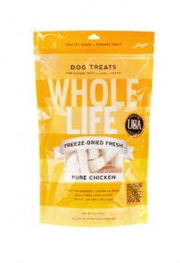 Whole Life Pet Products Pure Meat All Natural Freeze Dried Chicken Breast Treats for Dog, 4-Ounce Whole Life Pet Products Pure Meat All Natural Freeze Dried Chicken Breast Treats for Dog, 4-Ounce