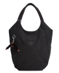 Chic in shape, this Kipling bag is ideal for everyday errands or packing up for your next vacation. It's light as a feather and holds more than you can imagine. Chic in shape, this Kipling bag is ideal for everyday errands or packing up for your next vacation. It's light as a feather and holds more than you can imagine.