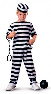 Jailbird Child Costume Jailbird Child Costume