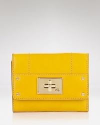 Fall for the enduring style of this leather wallet from Milly. It's compact enough to slip inside your it-bag, yet has the pockets to handle the essentials. Fall for the enduring style of this leather wallet from Milly. It's compact enough to slip inside your it-bag, yet has the pockets to handle the essentials.