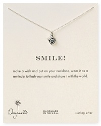 Sweet and oh so symbolic, this delicate sterling necklace from Dogeared brings a candid touch to your jewel box. Sweet and oh so symbolic, this delicate sterling necklace from Dogeared brings a candid touch to your jewel box.