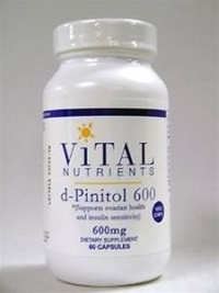 VitalNutrients d-Pinitol 600mg 60caps VitalNutrients d-Pinitol 600mg 60caps