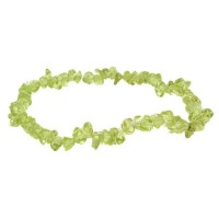Genuine Peridot stone chip stretch Bracelet Genuine Peridot stone chip stretch Bracelet