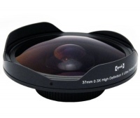 Opteka OPT-SC37FE Platinum Series 0.3X HD Ultra Fisheye Lens for 25mm, 30mm, 30.5mm & 37mm Digital Video Camcorders Opteka OPT-SC37FE Platinum Series 0.3X HD Ultra Fisheye Lens for 25mm, 30mm, 30.5mm & 37mm Digital Video Camcorders