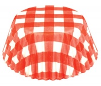 Fox Run Red Gingham Bake Cups, 50 Bake Cups Fox Run Red Gingham Bake Cups, 50 Bake Cups
