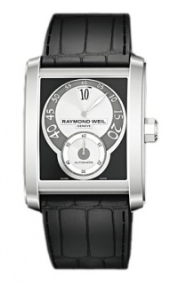 Raymond Weil Men's 4400-STC-00268 Don Giovanni Cosi Grande Stainless Steel Case Black Leather Strap with Crocodile Pattern Watch Raymond Weil Men's 4400-STC-00268 Don Giovanni Cosi Grande Stainless Steel Case Black Leather Strap with Crocodile Pattern Watch