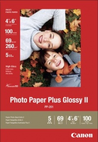 Canon Photo Paper Plus Glossy II, 4 x 6 Inches, 100 Sheets (2311B023) Canon Photo Paper Plus Glossy II, 4 x 6 Inches, 100 Sheets (2311B023)