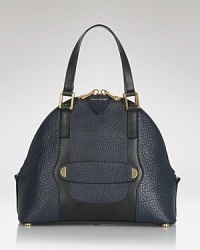 Elevate colorblock cool with Marc Jacobs' pebble leather bag on your shoulder. This bag's gold hardware covet-worthy construction make it a timeless investment. Elevate colorblock cool with Marc Jacobs' pebble leather bag on your shoulder. This bag's gold hardware covet-worthy construction make it a timeless investment.