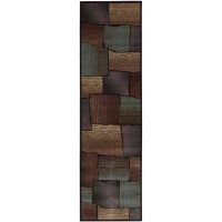Nourison Interpretations Multi-color Abstract 2-Feet by 5.9-Feet Polyacrylic Runner Rug Nourison Interpretations Multi-color Abstract 2-Feet by 5.9-Feet Polyacrylic Runner Rug