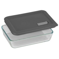 Pyrex No Leak Lids 3 Cup Rectangle Baking Dish with Plastic Lid Pyrex No Leak Lids 3 Cup Rectangle Baking Dish with Plastic Lid