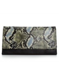 A must-have for the sassy girl at heart. This sleek python print clutch from Style&co. is the perfect companion for your fave night-out frock. A must-have for the sassy girl at heart. This sleek python print clutch from Style&co. is the perfect companion for your fave night-out frock.